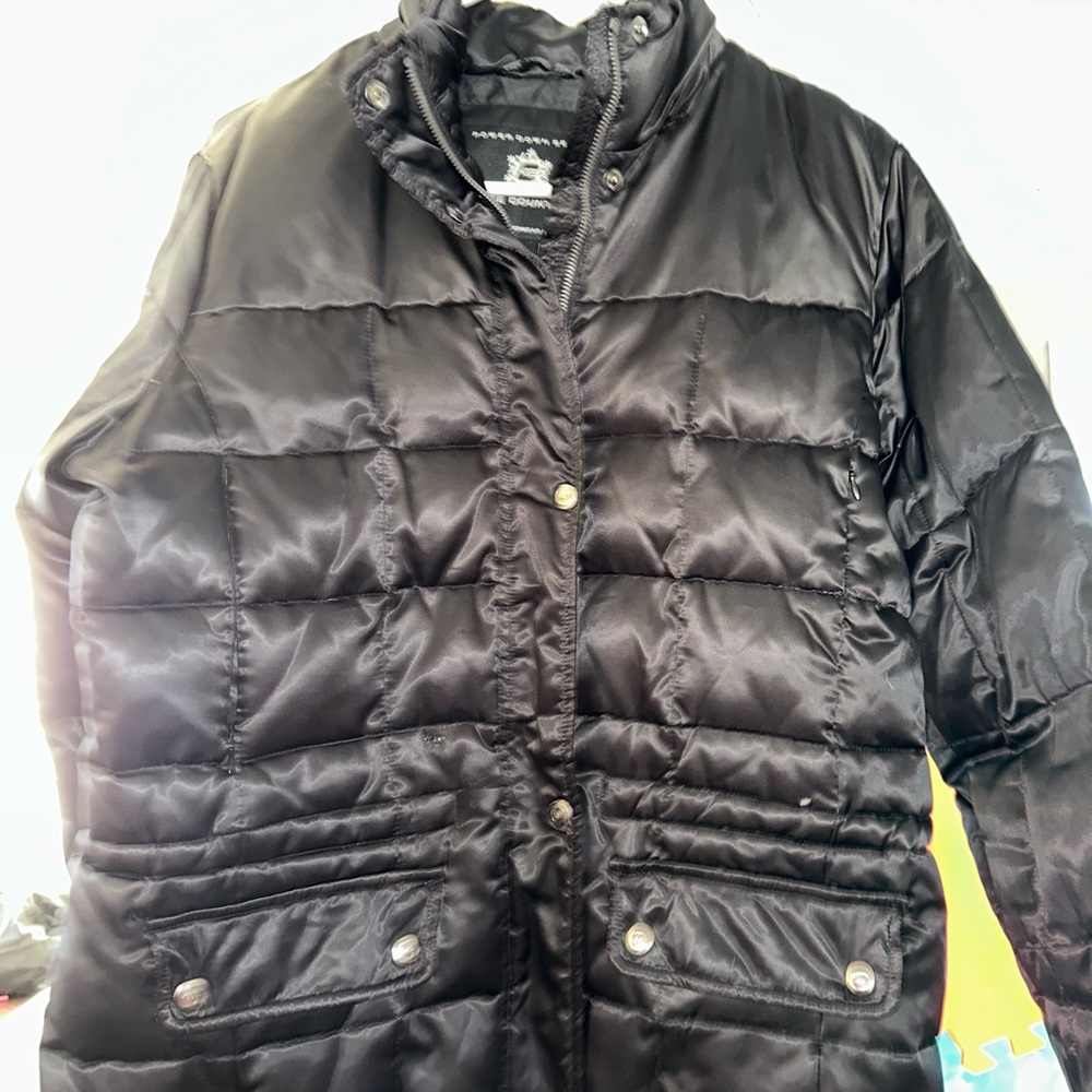 Black Puffer Jacket FREE COUNTRY XL